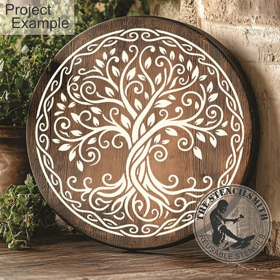 10743 Tree Of Life Stencil