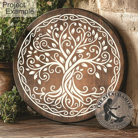10743 Tree Of Life Stencil