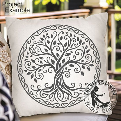 10743 Tree Of Life Stencil