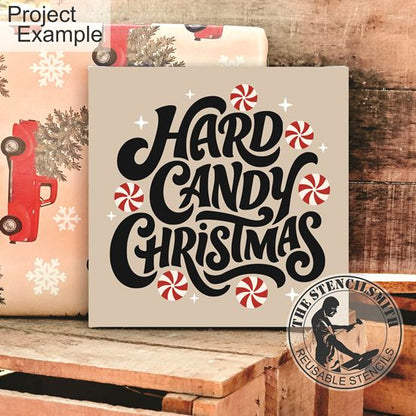 10748 Hard Candy Christmas Stencil