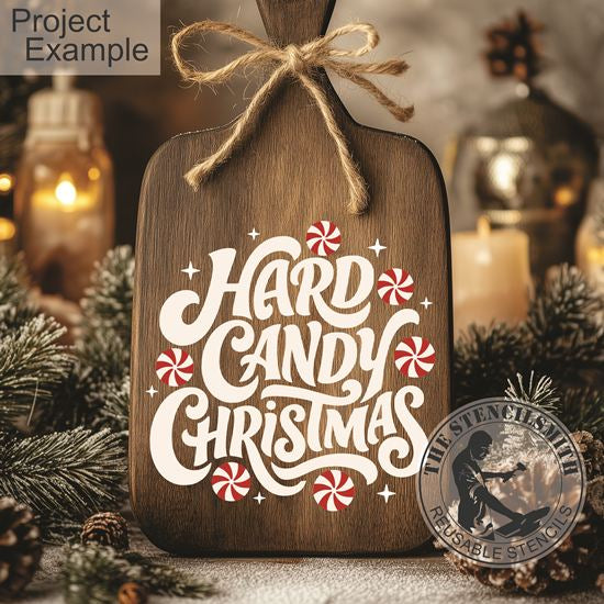 10748 Hard Candy Christmas Stencil
