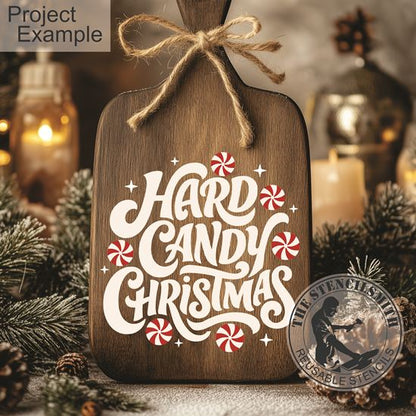 10748 Hard Candy Christmas Stencil