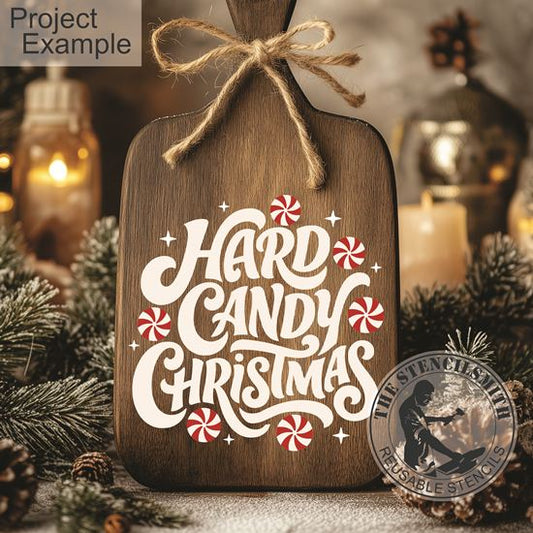 10748 Hard Candy Christmas Stencil