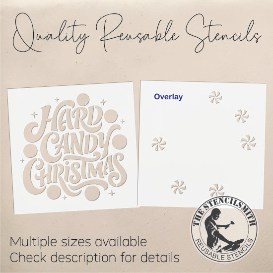 10748 Hard Candy Christmas Stencil