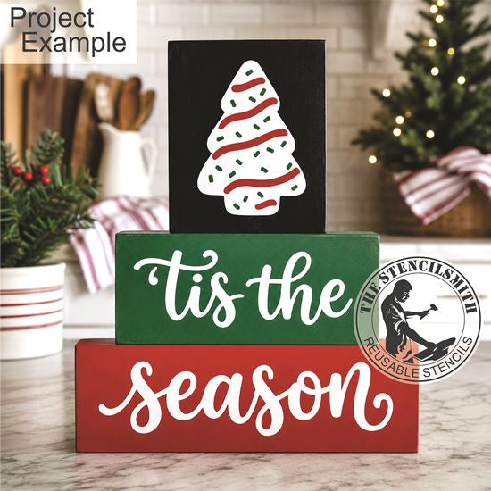 10753 'Tis The Season Block Set Stencils