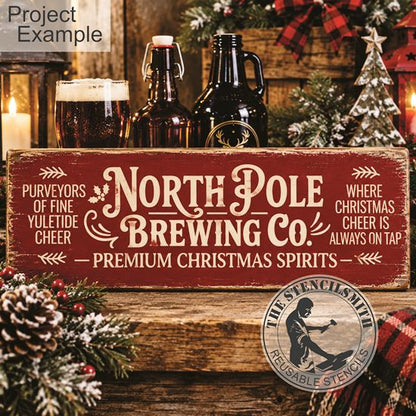 10759 North Pole Brewing Co. Stencil