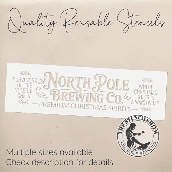 10759 North Pole Brewing Co. Stencil