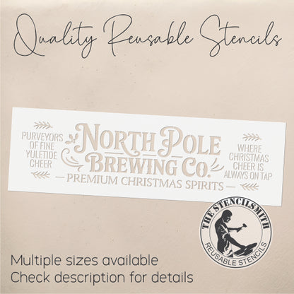10759 North Pole Brewing Co. Stencil