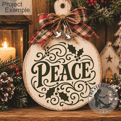 10805 Decorative Christmas Mini Stencils