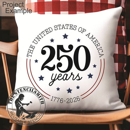 10378 United States 250 Years Stencil