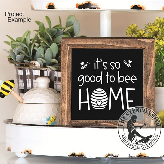6830 Bee Minis Stencils - The Stencilsmith