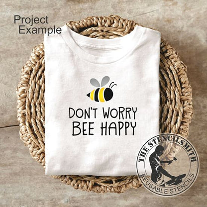 6830 Bee Minis Stencils - The Stencilsmith
