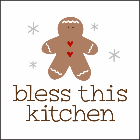 CLEARANCE #7188 Gingerbread Mini Stencil - 5.5" - 10mil white mylar