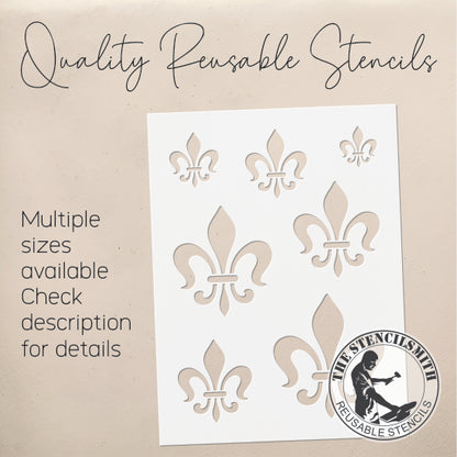 8621 Fleur De Lis Stencil