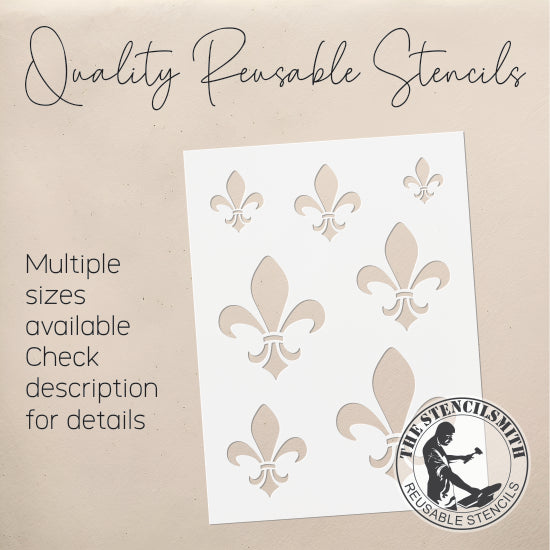 8622 Fleur De Lis Stencil