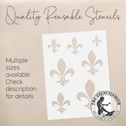 8622 Fleur De Lis Stencil