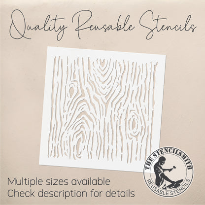 8673 Wood Grain Stencil