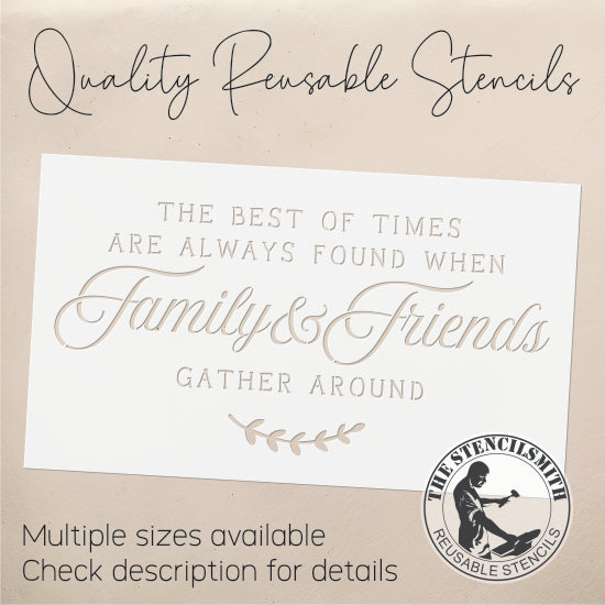 8729 The Best Of Times Stencil