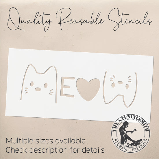 8796 - Meow Stencil