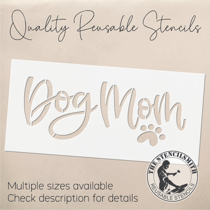 8818 - Dog Mom Stencil