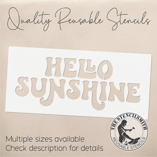 8845 - Hello Sunshine Stencil