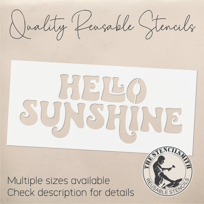 8845 - Hello Sunshine Stencil