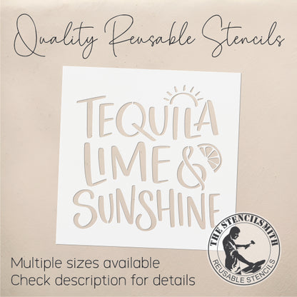 8868 tequila lime & sunshine stencil