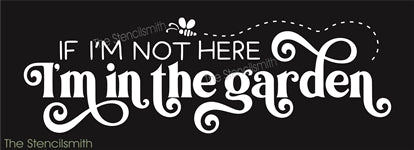 8937 - I'm in the Garden stencil - The Stencilsmith