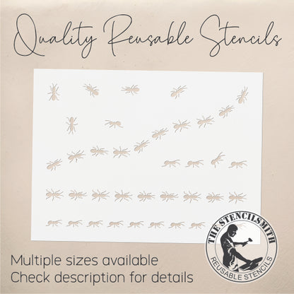 8955 Ants stencil