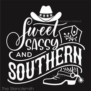 8978 Sweet Sassy & Southern Stencil - The Stencilsmith