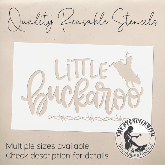 8982 Little Buckaroo stencil