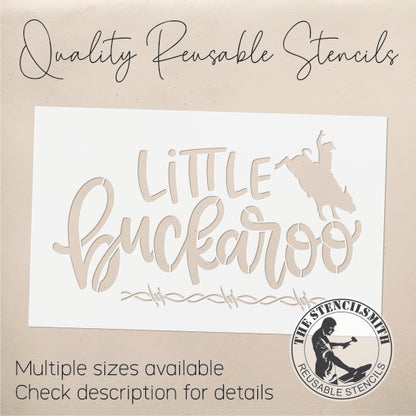 8982 Little Buckaroo stencil