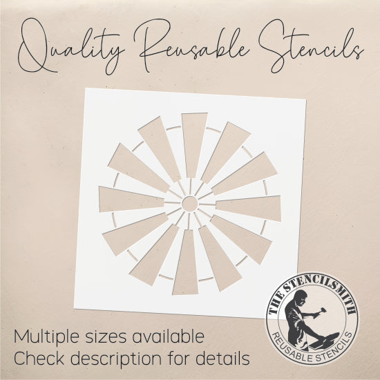 8984 Windmill Stencil