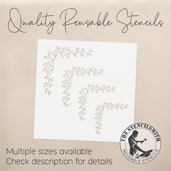 8995 decorative corners stencil