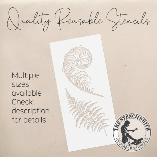 8997 Fern Stencil