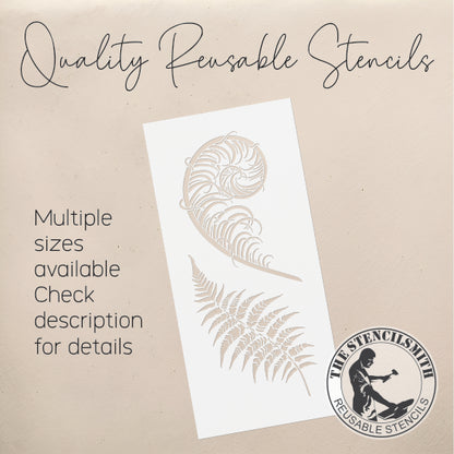 8997 Fern Stencil