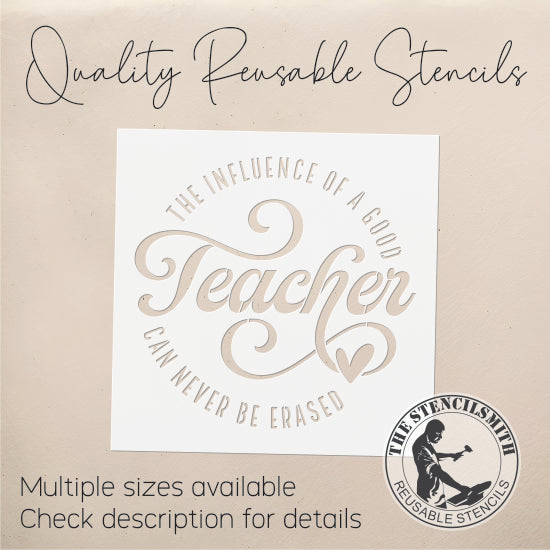 9002 The Influence Of A Good Teacher Stencil