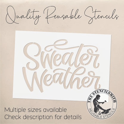 9018 sweater weather stencil