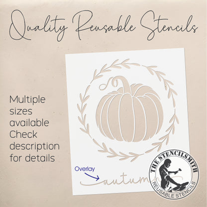 9019 Autumn Stencil