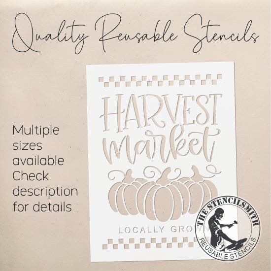 9026 Harvest Market stencil