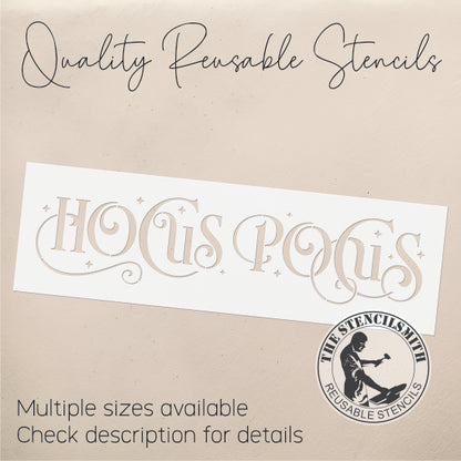 9028 Hocus Pocus Stencil