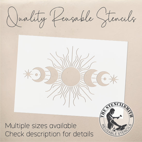 9030 Celestial Moon Phase Stencil