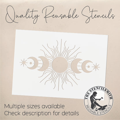 9030 Celestial Moon Phase Stencil
