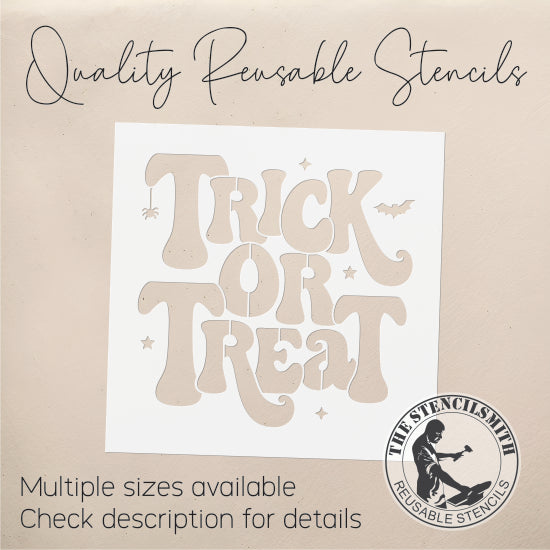 9076 Trick or Treat Stencil