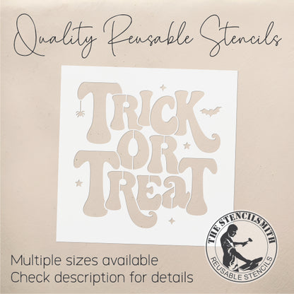 9076 Trick or Treat Stencil