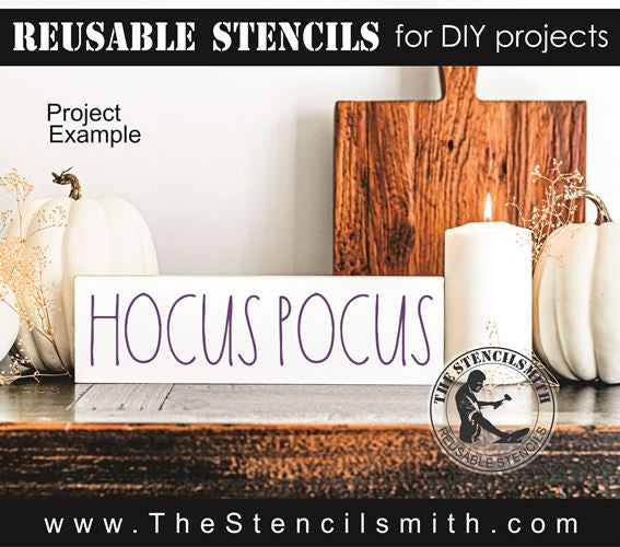 9091 Halloween saying stencils - The Stencilsmith