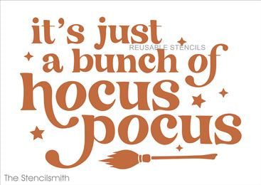 9101 it's just a bunch of hocus pocus stencil - The Stencilsmith