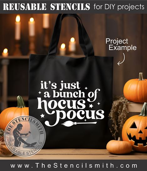 9101 it's just a bunch of hocus pocus stencil - The Stencilsmith