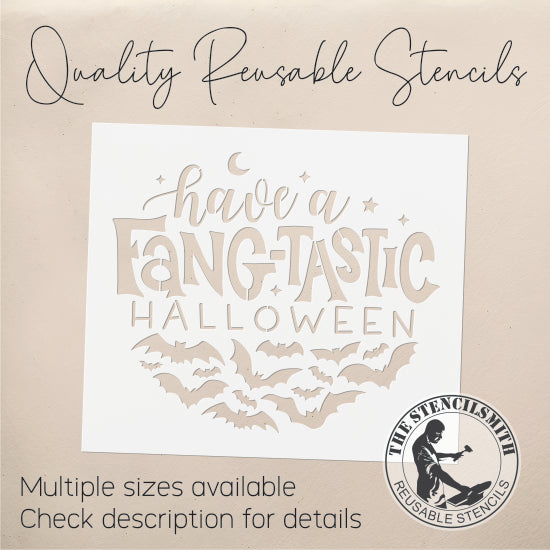 9121 Have A Fang-tastic Halloween Stencil