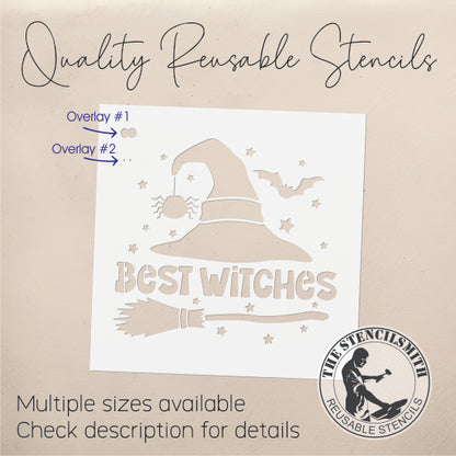 9122 Best Witches Stencil